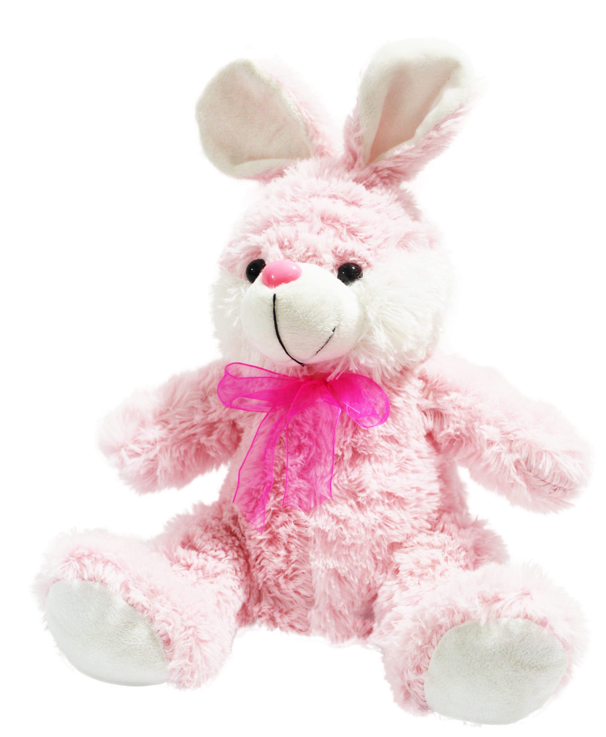 coelho de pelúcia rosa – 20cm – Universo da Pelúcia